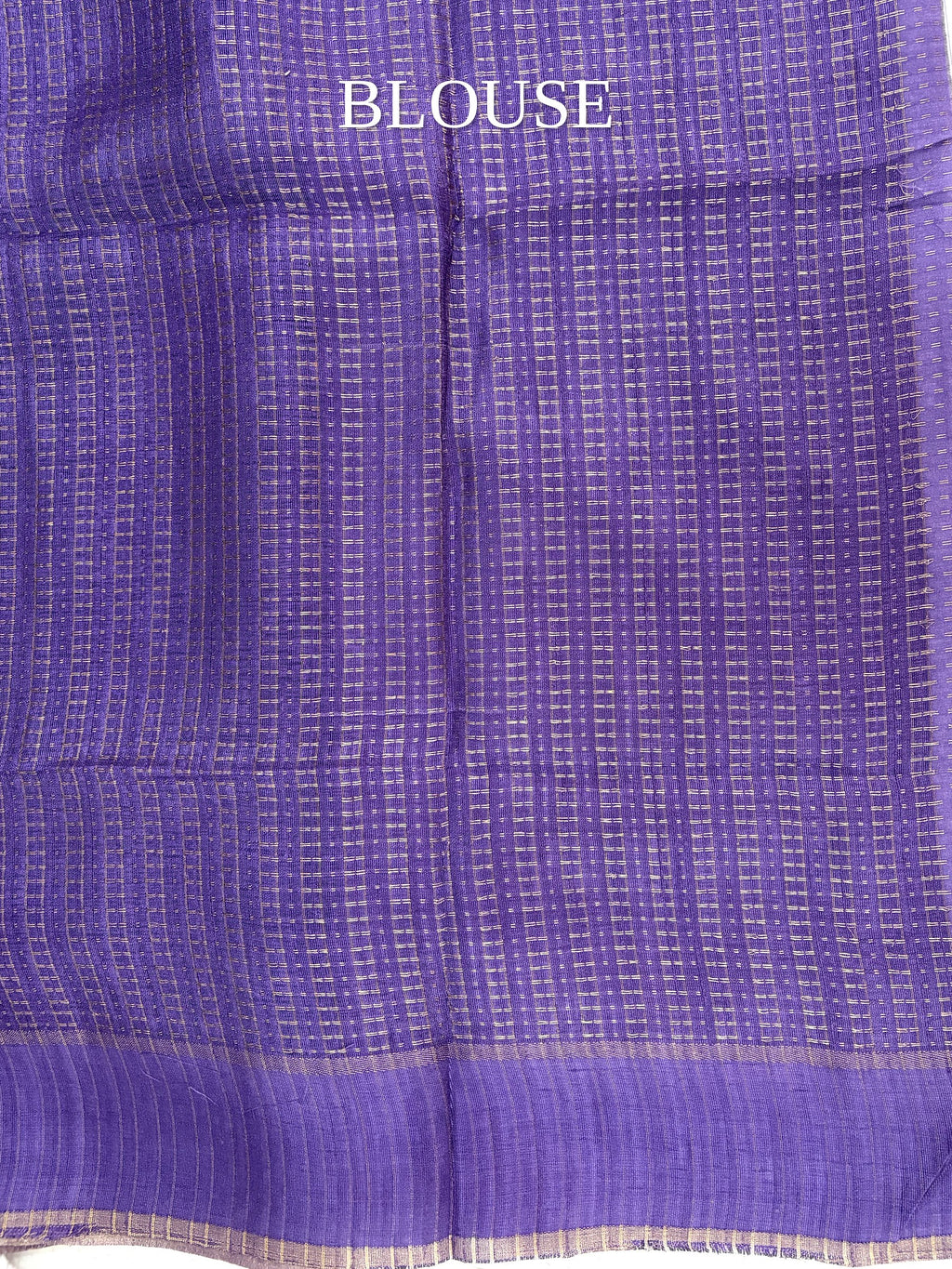 Raas Matka Silk Saree – Lavender