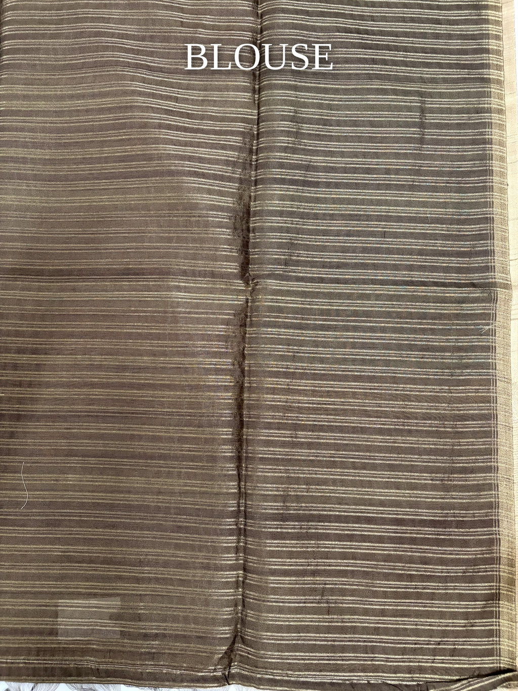 Semi Desi Tussar Saree – Brown