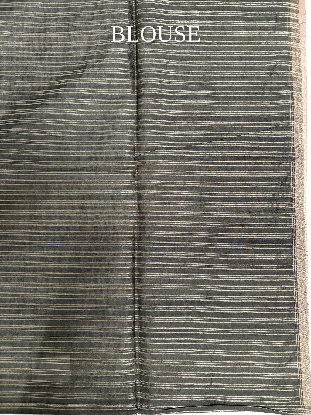 Semi Desi Tussar Saree – Olive Green