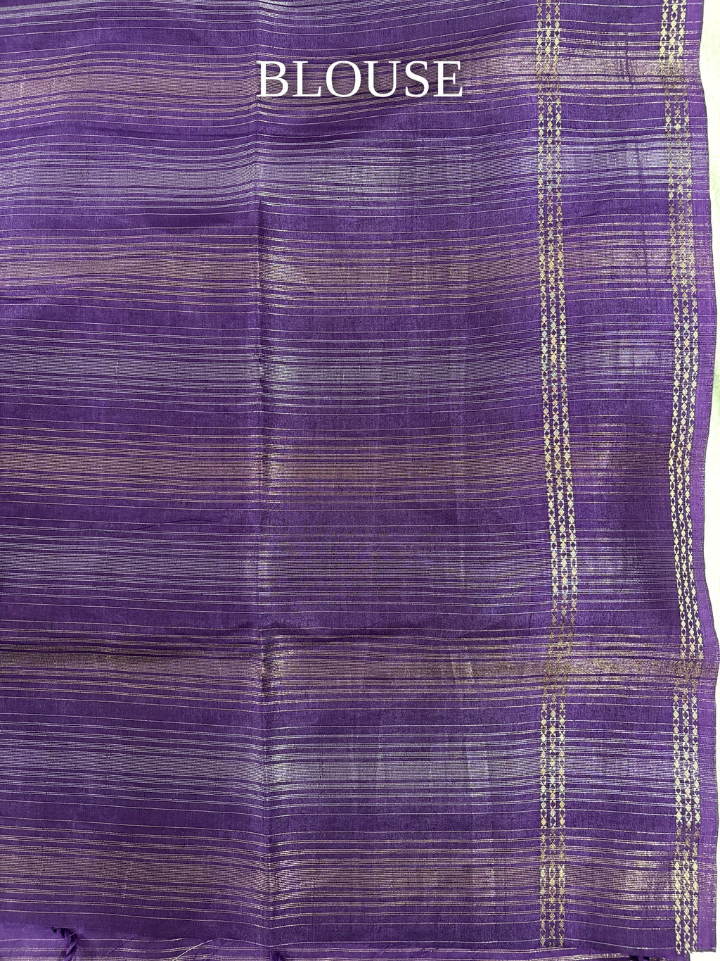 Matka Tussar Saree – Purple